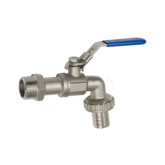 Ball drain valve, Stainless steel 1.4408, G 3/4 ET, DN 20