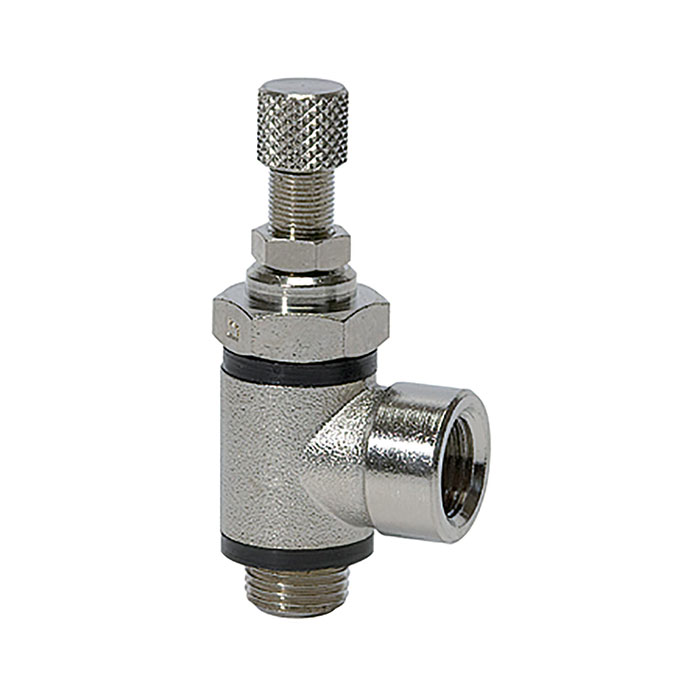 Throttle valve, both directions throttling (B) G 3/8 IT, G 3/8