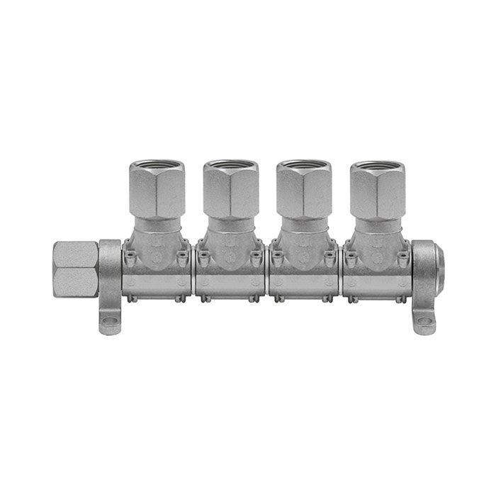 Compressed air distributor »Multi-Link«, without coupling, 4 unit