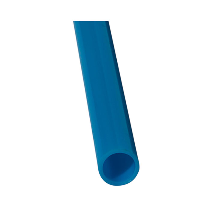 Plastic pipe, PA 12, blue, Pipe Ø 22x18, Length 3 m