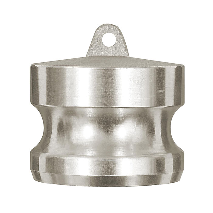 Kamlok cap plug, DP type, Aluminium, Size 1, Plug Ø 37