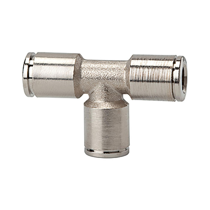 Push-in T-connector »metallica«, for hose exterior Ø 6 mm