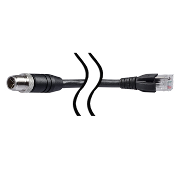 CS INSTRUMENTS Ethernet-Verbindungsleitung Länge 5 m M12-Stecker x-codiert (8 pol.)