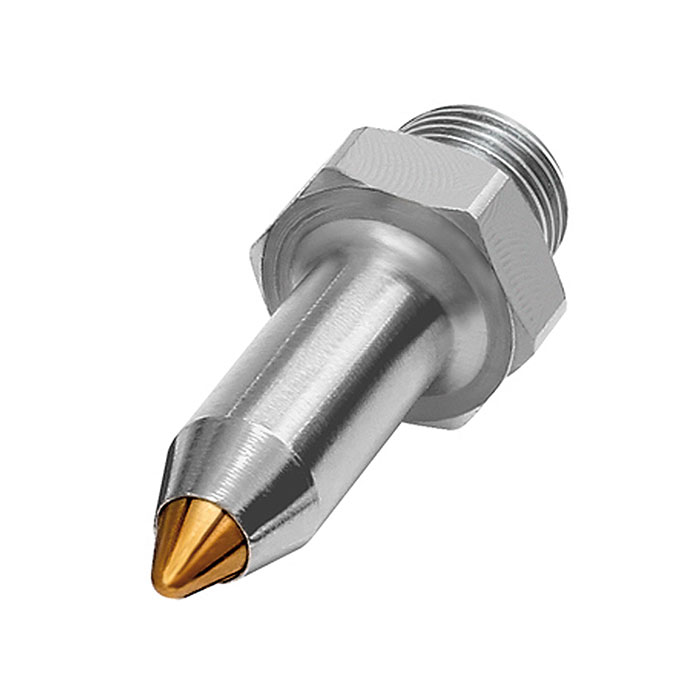 Fine jet nozzle, 1/2 - 27 UNS, Nozzles-exterior Ø 10 mm