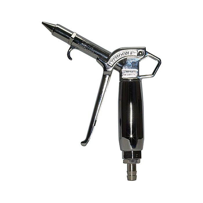 High performance air gun »Typhoon pro«, for couplings I.D. 7.2