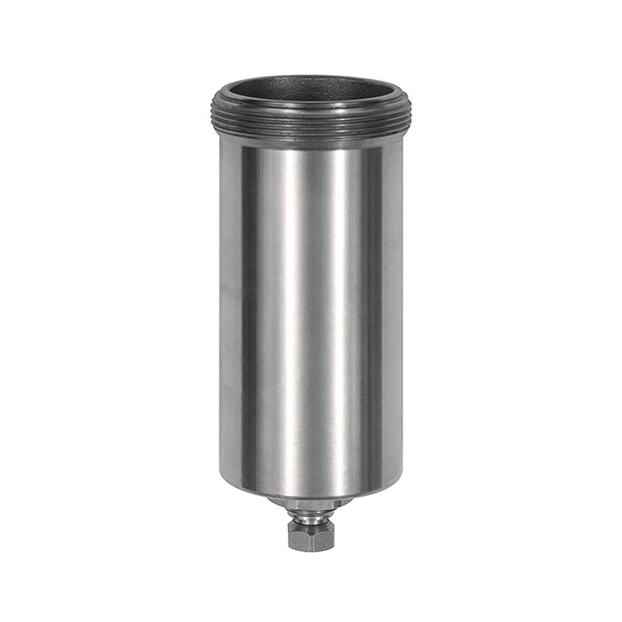 Stainless steel container for filter and filter regulator