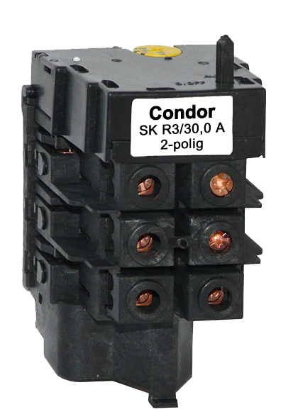 [201496] Condor Thermal 2-pole overload relay SK R3/30/2 22.00 - 30.00 A