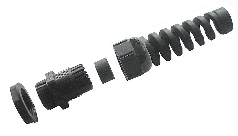 [201038] Condor Cable gland PG 13,5 ZK-21 with strain relief and cable support