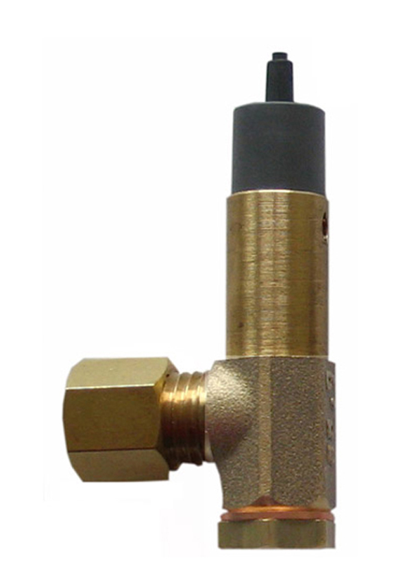 Condor Delayed unloader valve AEV 5 with screw connection for 6 mm plastic or copper discharge tube